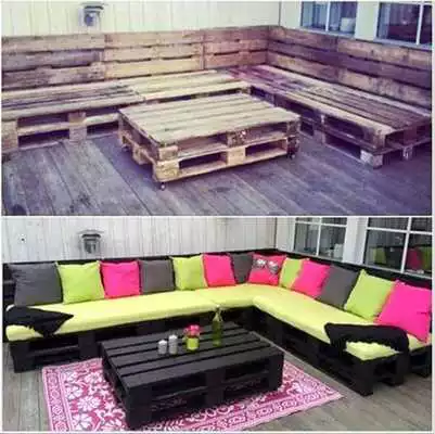 Play DIY Pallet Bench