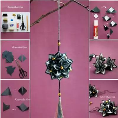 Play DIY Papper New Flower