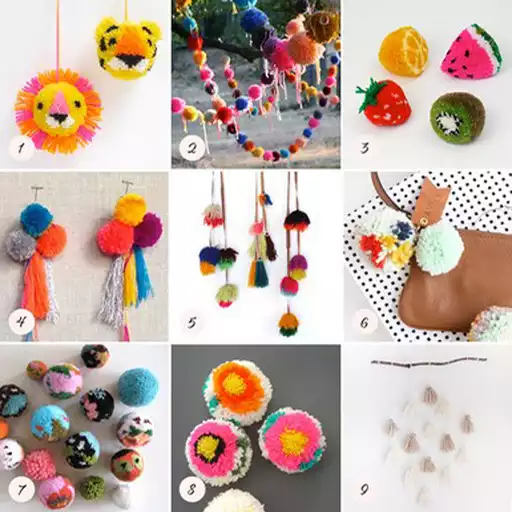 Play DIY Pom Pom Crafts Tutorial