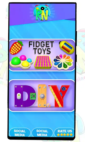 Play DIY Pop it Fidget toy! Calm ASMR Game as an online game DIY Pop it Fidget toy! Calm ASMR Game with UptoPlay