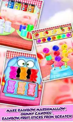 Play DIY Rainbow candy World - Jelly  Gummy Bear Maker