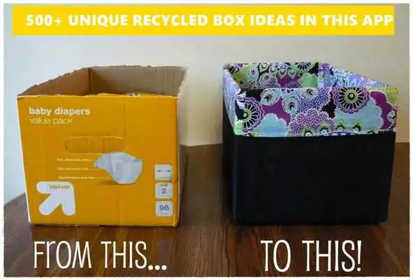 Play DIY Recycled Box