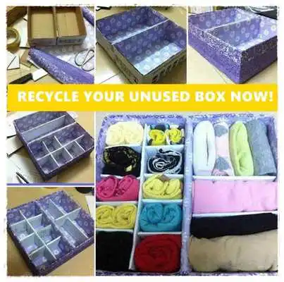 Play DIY Recycled Box