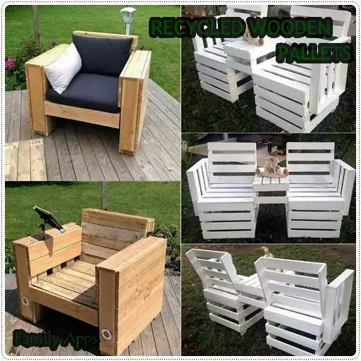 Free play online DIY Recycled Wooden Pallets APK
