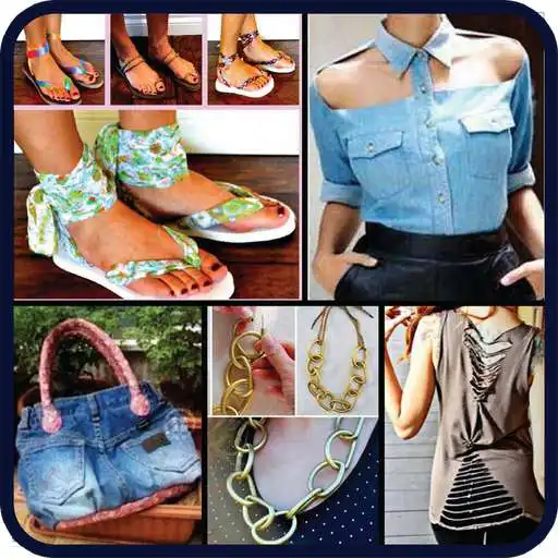 Run free android online DIY Refashion Recycled Old Clothes Crafts Idea New APK