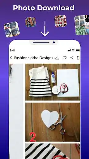 Play APK DIY Refashion Recycled Old Clothes Crafts Idea New  and enjoy DIY Refashion Recycled Old Clothes Crafts Idea New using 