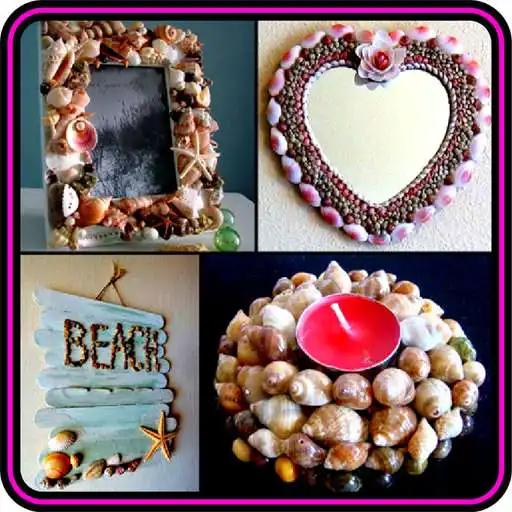 Run free android online DIY SeaShell Home Creative Craft Project Idea New APK