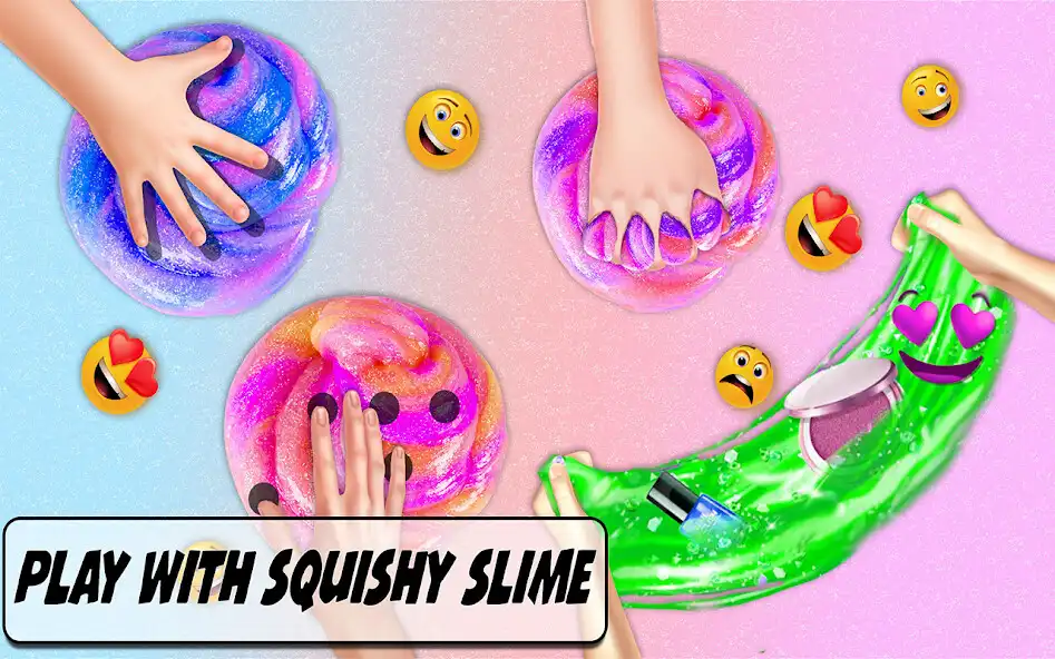 Play DIY Slime Makeup Mixing ASMR as an online game DIY Slime Makeup Mixing ASMR with UptoPlay