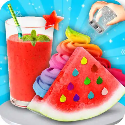 Play DIY Watermelon Treats Game! Ice Cream & Juice Chef APK