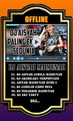 Play Dj AISYAH JAMILAH Original Offline