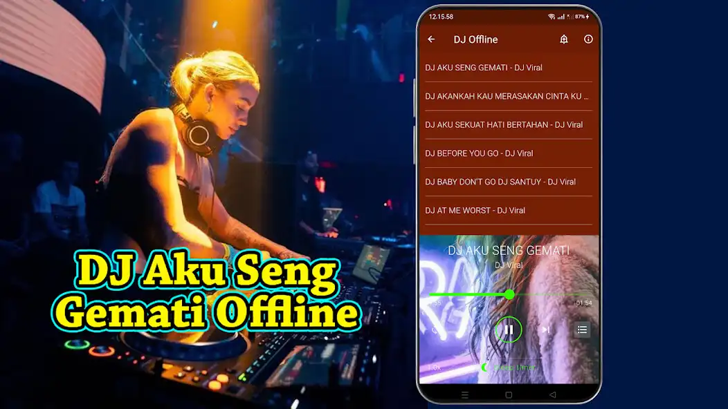 Play DJ Aku Seng Gemati Offline as an online game DJ Aku Seng Gemati Offline with UptoPlay