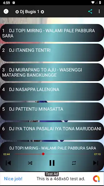 Play Dj Bugis Topi Miring Mp3 aa as an online game Dj Bugis Topi Miring Mp3 aa with UptoPlay