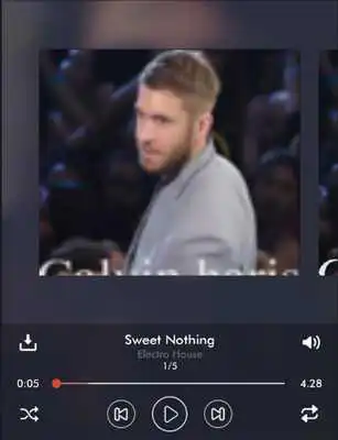 Play Dj Calvin Harriss song