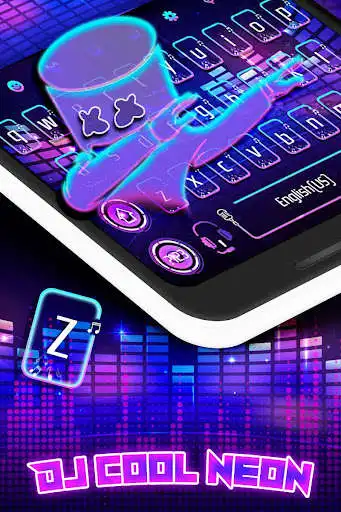 Play DJ Cool Neon Keyboard Theme as an online game DJ Cool Neon Keyboard Theme with UptoPlay