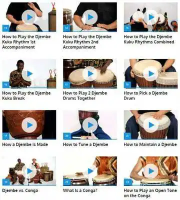 Play Djembe - African Drum