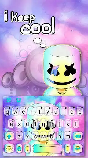 Play Dj Galaxy Cool Man Keyboard Theme  and enjoy Dj Galaxy Cool Man Keyboard Theme with UptoPlay