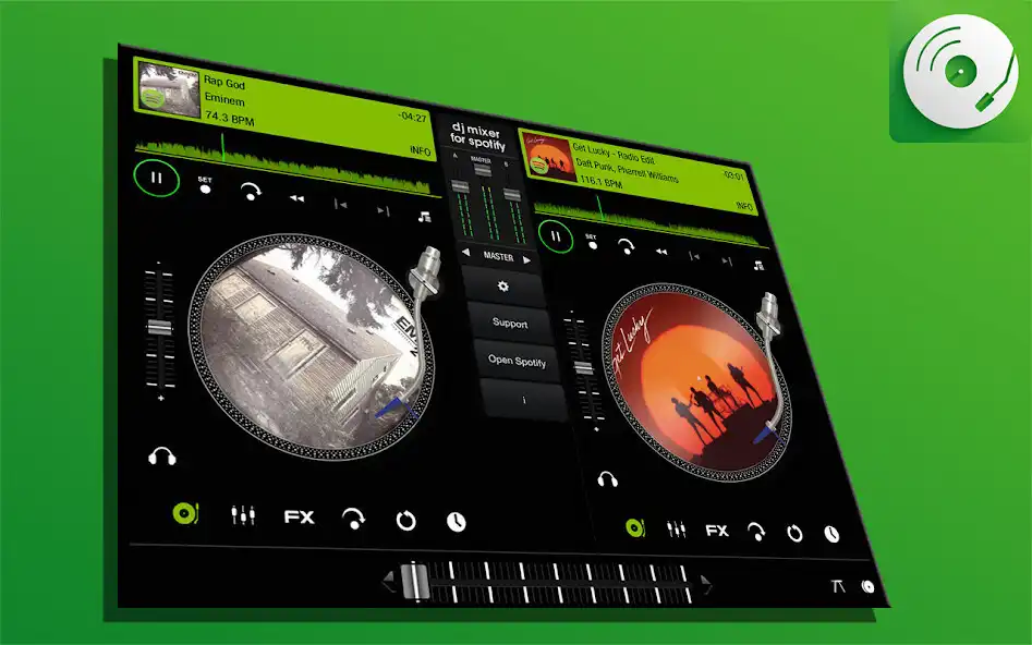 Play Djify - Dj mixer For spotify as an online game Djify - Dj mixer For spotify with UptoPlay
