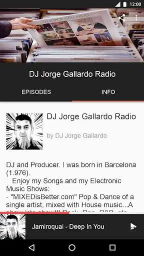 Play DJ Jorge Gallardo Radio as an online game DJ Jorge Gallardo Radio with UptoPlay