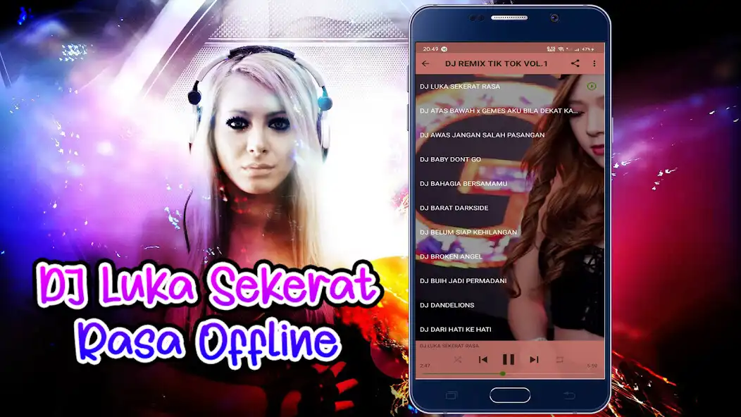 Play DJ luka sekerat rasa offline  and enjoy DJ luka sekerat rasa offline with UptoPlay