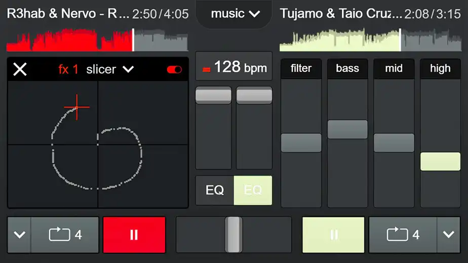 Play DJ Mixer Player  Music DJ Pro as an online game DJ Mixer Player  Music DJ Pro with UptoPlay