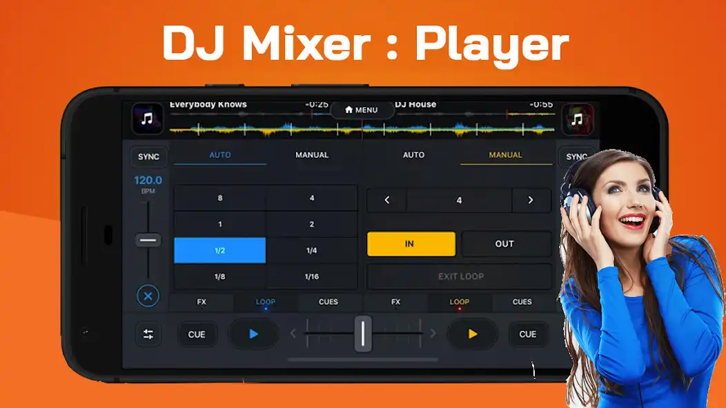 Play DJ Mixer - Virtual Dj Remix as an online game DJ Mixer - Virtual Dj Remix with UptoPlay