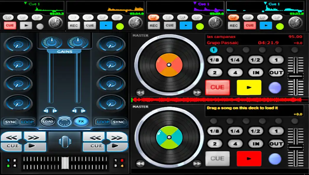 Play DJ Music Maker Pro as an online game DJ Music Maker Pro with UptoPlay