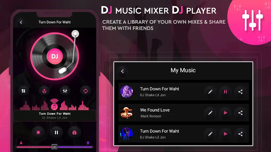 Play DJ Music Mixer : DJ Player as an online game DJ Music Mixer : DJ Player with UptoPlay