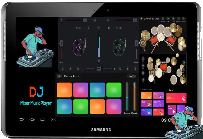 Play DJ Music Mixer PRO Beat Maker as an online game DJ Music Mixer PRO Beat Maker with UptoPlay