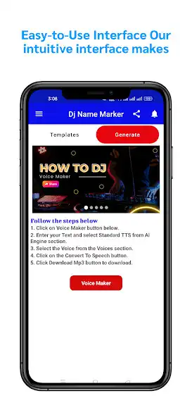 Play Dj Name Maker -  Dj Template as an online game Dj Name Maker -  Dj Template with UptoPlay