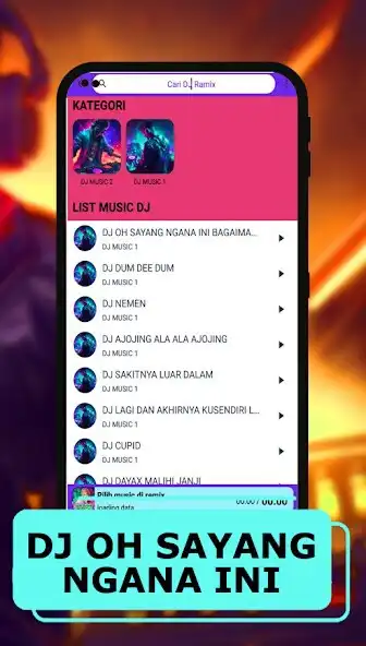 Play DJ Oh Sayang Ngana Ini Offline  and enjoy DJ Oh Sayang Ngana Ini Offline with UptoPlay