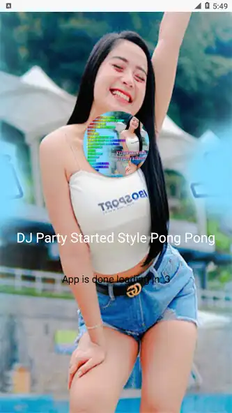 Play DJ Party Started Style Pong as an online game DJ Party Started Style Pong with UptoPlay
