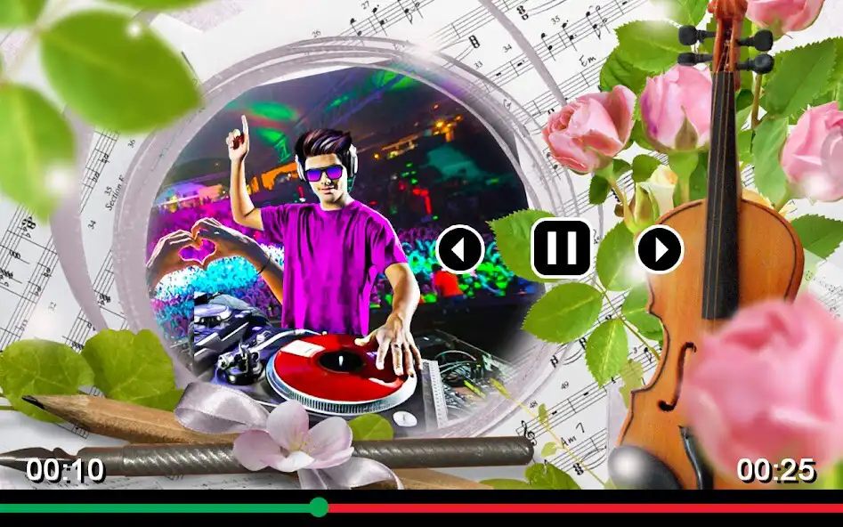 Play DJ photo video maker with song  and enjoy DJ photo video maker with song with UptoPlay
