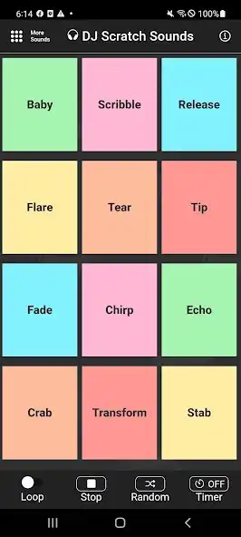 Play DJ Scratch Sound Effect as an online game DJ Scratch Sound Effect with UptoPlay