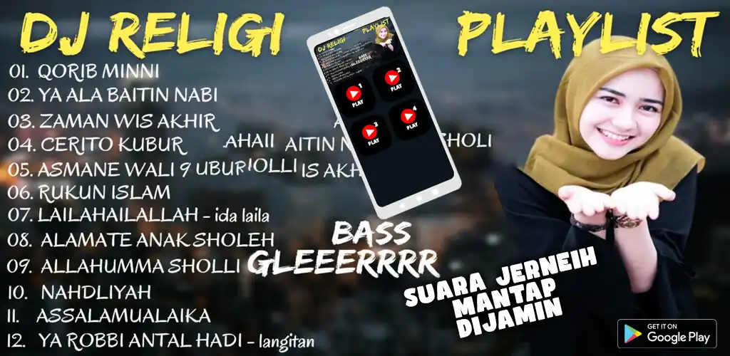 Play Dj Sholawat 2023 Offline as an online game Dj Sholawat 2023 Offline with UptoPlay