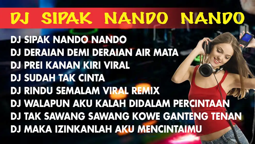 Play Dj Sipak Nando Nando  and enjoy Dj Sipak Nando Nando with UptoPlay