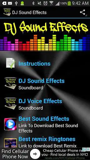 Play APK DJ Sound Effects  and enjoy DJ Sound Effects with UptoPlay com.cepoid.djeffects