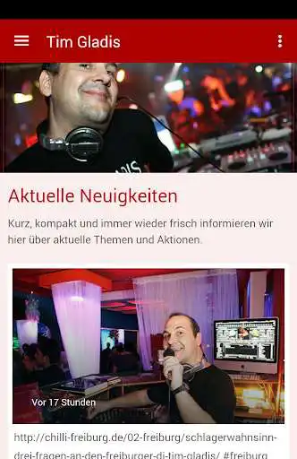 Play DJ Tim Gladis  and enjoy DJ Tim Gladis with UptoPlay