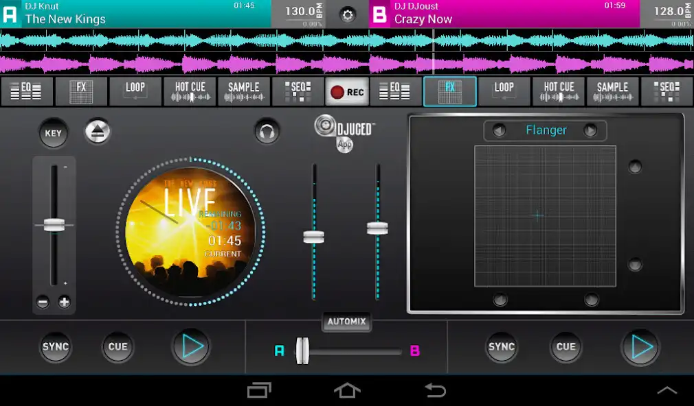 Play DJUCED App as an online game DJUCED App with UptoPlay