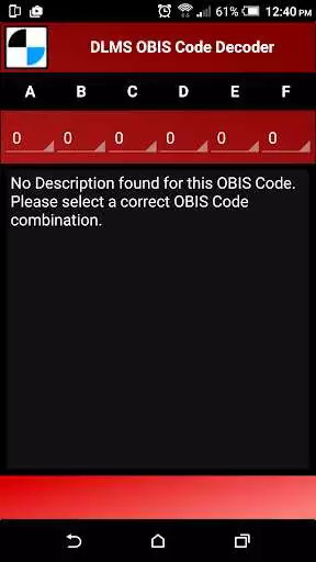 Play DLMS/COSEM OBIS Code Decoder as an online game DLMS/COSEM OBIS Code Decoder with UptoPlay