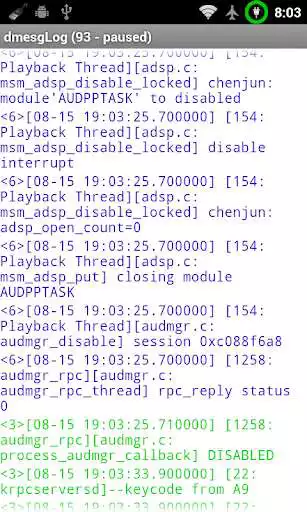 Play APK Dmesg Log Viewer  and enjoy Dmesg Log Viewer with UptoPlay t0mm13b.dmesglog