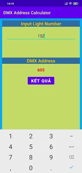 Play DMX Address Calculator  and enjoy DMX Address Calculator with UptoPlay