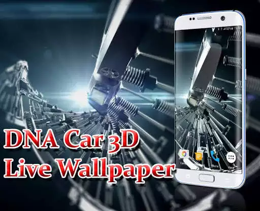 Play DNA Car 3D Live Wallpaper