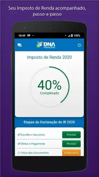 Play DNA Financeiro - Declarar Impo as an online game DNA Financeiro - Declarar Impo with UptoPlay