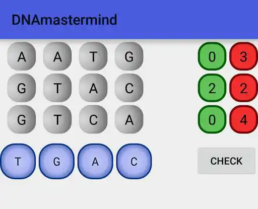 Play DNAmastermind as an online game DNAmastermind with UptoPlay
