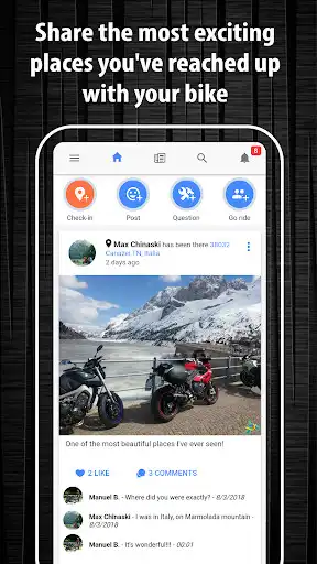 Play Dna Moto - the bikers network  and enjoy Dna Moto - the bikers network with UptoPlay