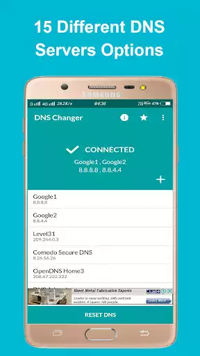 Play DNS Changer (no root 3G/4G/5G/WiFi) as an online game DNS Changer (no root 3G/4G/5G/WiFi) with UptoPlay
