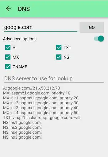 Play DNS tools