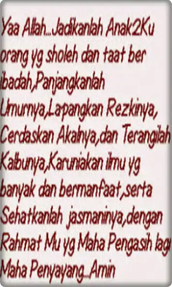 Play Doa Anak Dan Istri as an online game Doa Anak Dan Istri with UptoPlay