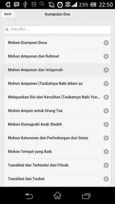 Play Doa-Doa di Al-Quran / Hadits