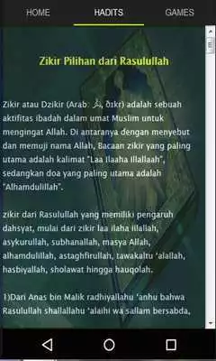 Play Doa  Dzikir Pilihan